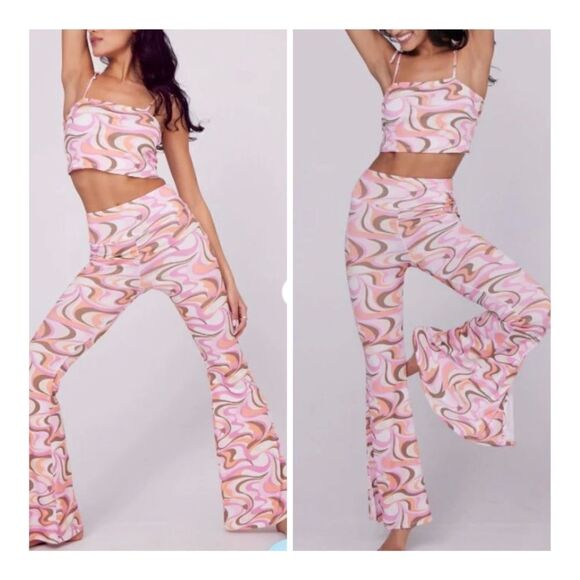 New Free  People FP Movement Print onzie take me away set size S/M NEW - Picture 1 of 11